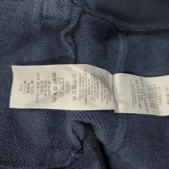 Burberry Kids Navy Blue Zip Up Hoodie Cotton Size 4Y - Picture 8 of 10